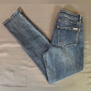Joseph Ribkoff Jeans Women’s Size 8 Straight Leg Blue Denim Designer Canada